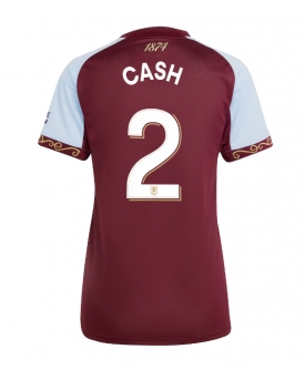 Billige Fotballdrakt Aston Villa Matty Cash #2 Replika Hjemmedrakt Dame 2025-26 Kortermet Billige Fotballdrakt Aston Villa Matty Cash #2 Replika Hjemmedrakt Dame 2025-26 Kortermet